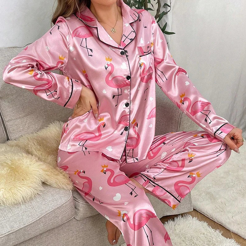 Pijama sexy coreana bicolor para mujer